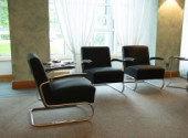 Thonet S 411 Stahlrohr Freischwinger Sessel